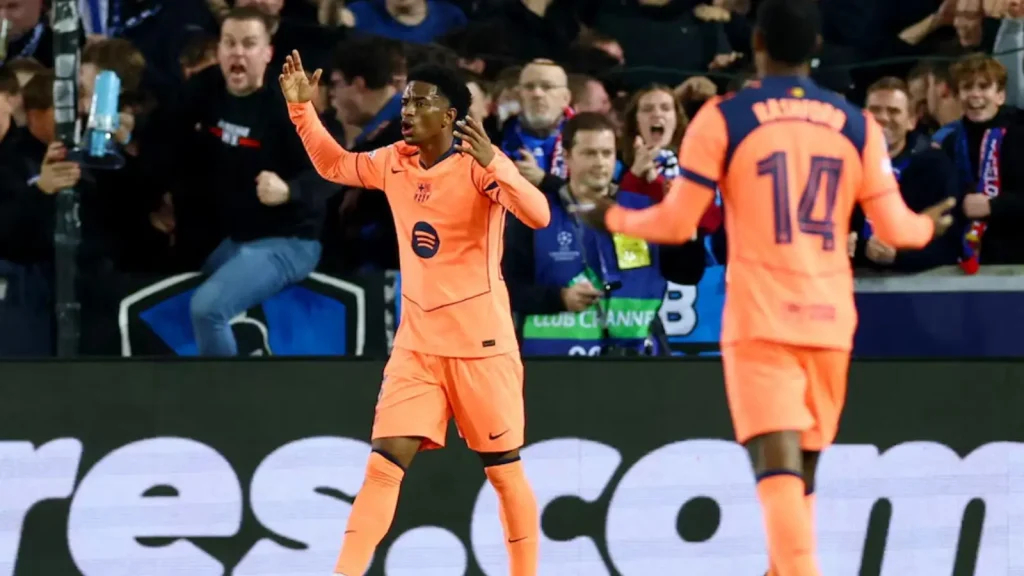 Barcelona ditaham imbang Brugge 3-3
