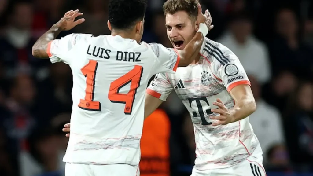 Luis Diaz sukse membawa Bayern Munchen taklukan PSG