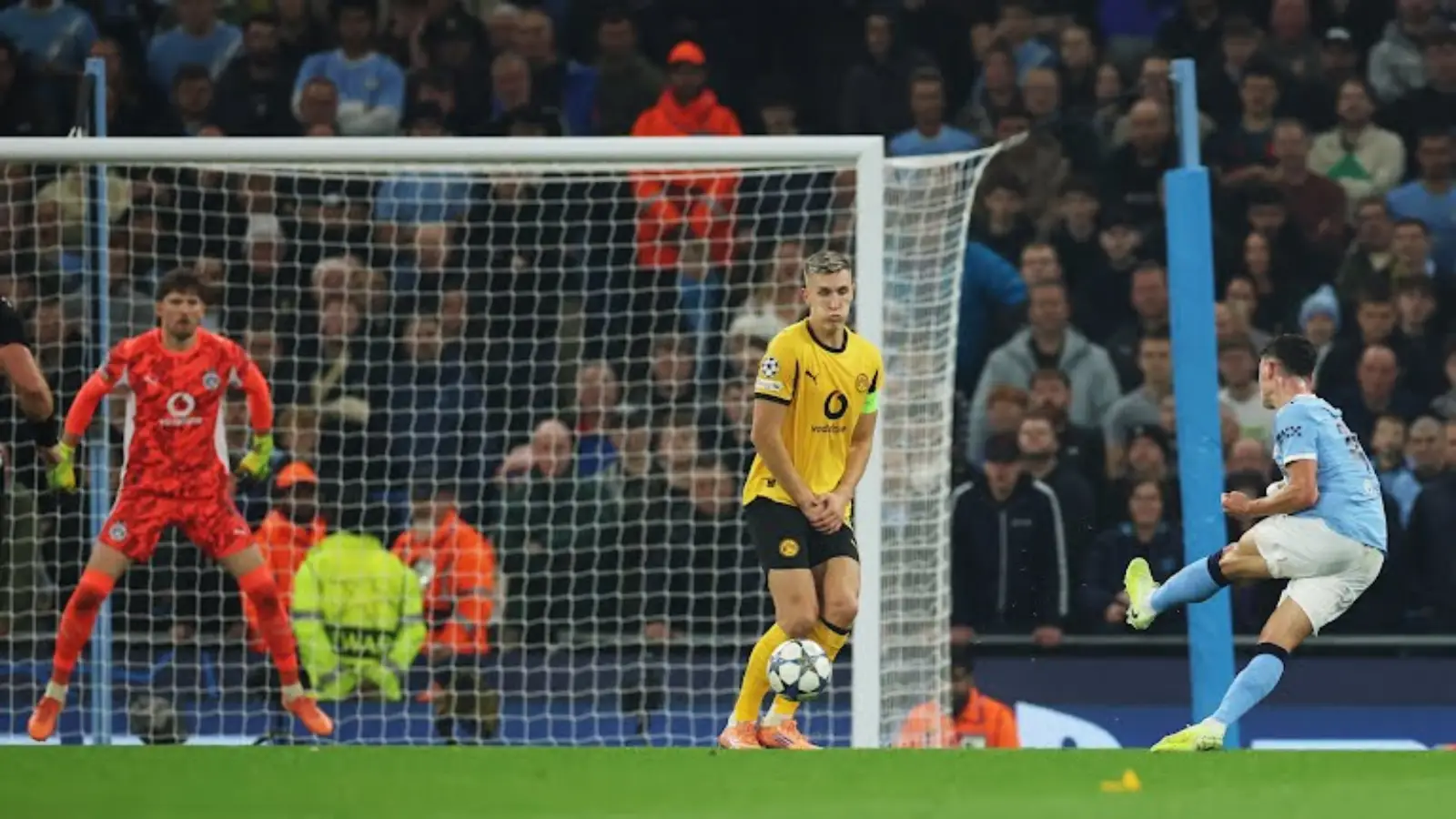 Phil Foden cetak gol pembuka bagi Man City di menit ke-22